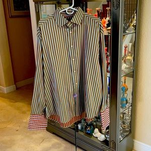 Robert Graham 3XL dress shirt for cufflings